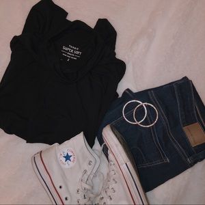 Black Turtleneck Top | 2X Cute Plus Size Fashion